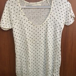 Zara polkadot tshirt